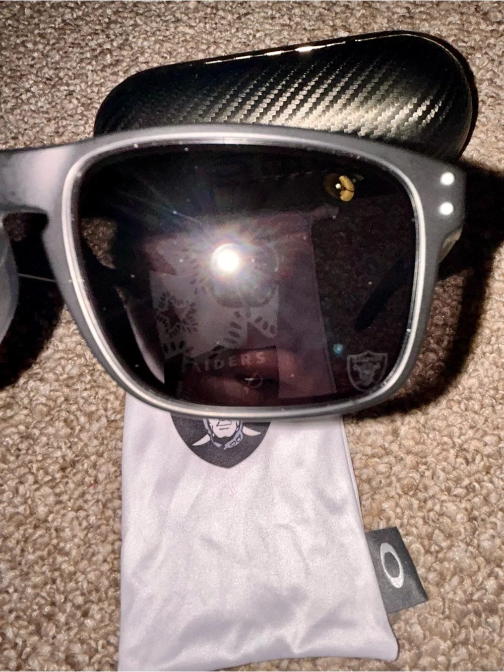 Oakley Holbrook Raiders Edition Sunglasses